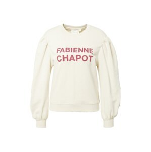Fabienne Chapot Tréning póló 'Flo Sweater'  krém / rózsaszín