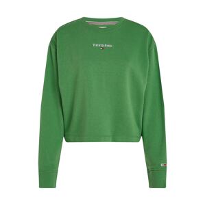 Tommy Jeans Tréning póló  fűzöld / piros / fehér