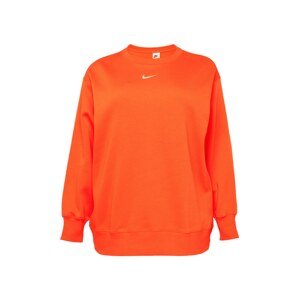 NIKE Tréning póló  narancsvörös / fehér
