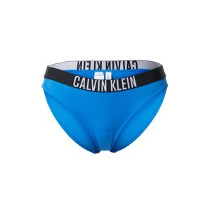 Calvin Klein Swimwear Bikini nadrágok  kék / fekete / piszkosfehér