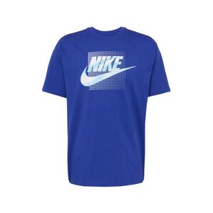 Nike Sportswear Póló  királykék / égkék / fehér