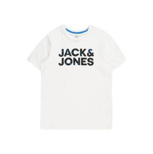 Jack & Jones Junior Póló 'NEON'  kék / fekete / fehér