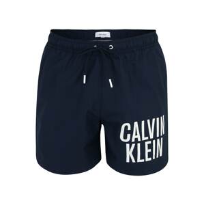 Calvin Klein Underwear Rövid fürdőnadrágok 'Intense Power'  sötétkék / fehér