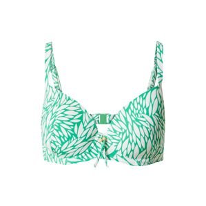LingaDore Bikini felső  zöld / fehér