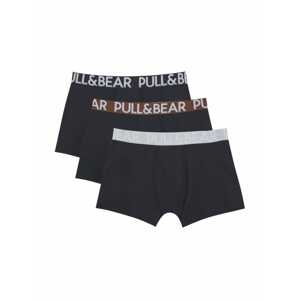 Pull&Bear Boxeralsók  tengerészkék / füstkék / csokoládé / piszkosfehér