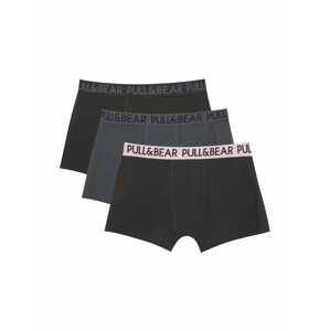 Pull&Bear Boxeralsók  szürke melír / sötétlila / rózsaszín / fekete