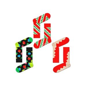 Happy Socks Zokni 'Time for Holiday'  kék / zöld / narancs / piros / fekete / fehér