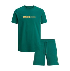 JACK & JONES Jogging ruhák 'NEO'  aranysárga / smaragd