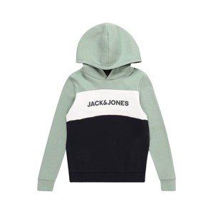 Jack & Jones Junior Tréning póló  világoszöld / fekete / fehér