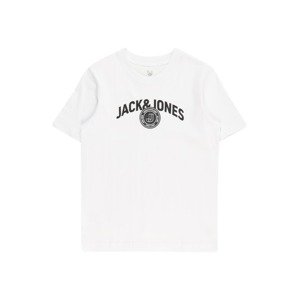 Jack & Jones Junior Póló 'OUNCE'  antracit / fekete / fehér
