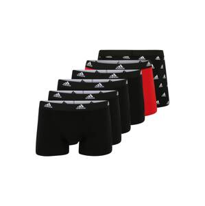 ADIDAS SPORTSWEAR Sport alsónadrágok  piros / fekete / fehér