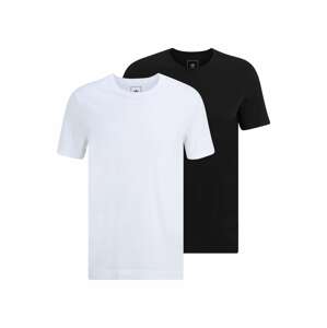 ADIDAS ORIGINALS Trikó és alsó póló  fekete / fehér
