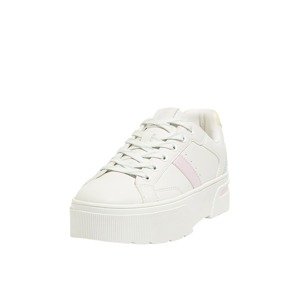 Pull&Bear Rövid szárú sportcipők  pasztell-rózsaszín / fehér