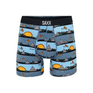 SAXX Boxeralsók  kék / szürke / narancs