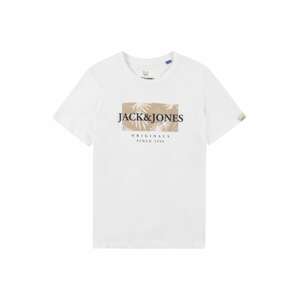 Jack & Jones Junior Póló 'CRAYON'  zerge / tengerészkék / fehér
