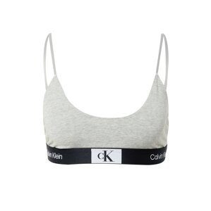 Calvin Klein Underwear Melltartó  világosszürke / szürke melír / fekete / fehér