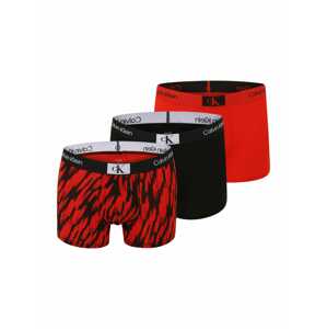 Calvin Klein Boxeralsók  szürke / piros / fekete