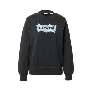 LEVI'S Tréning póló  égkék / fáradt rózsaszín / fekete / piszkosfehér