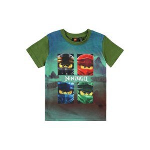 LEGO® kidswear Póló 'TAYLOR'  kék / sárga / zöld melír / piros