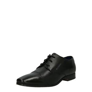 bugatti Fűzős cipő 'Morino'  szürke / fekete