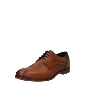 LLOYD Fűzős cipő 'NAMIR'  barna / fekete