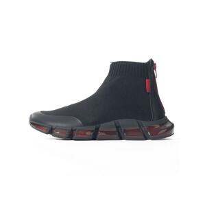 Spyder Magas szárú sportcipők 'Neon'  piros / fekete