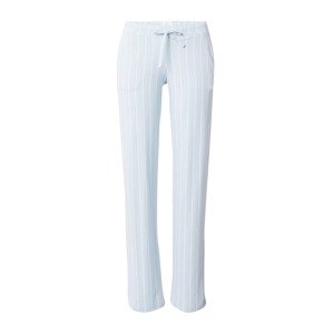 SCHIESSER Pizsama nadrágok 'Mix & Relax'  világoskék / fehér