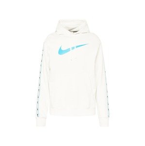 Nike Sportswear Tréning póló 'REPEAT'  égkék / fehér