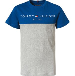 TOMMY HILFIGER Póló  kék / szürke melír / fehér