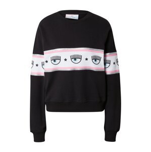 Chiara Ferragni Tréning póló  világos-rózsaszín / fekete / ezüst / fehér