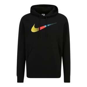 Nike Sportswear Tréning póló  világoskék / sárga / világospiros / fekete