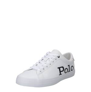 Polo Ralph Lauren Rövid szárú edzőcipők 'LONGWOOD'  fekete / fehér