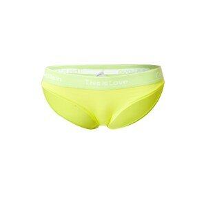 Calvin Klein Underwear Slip  limone / fehér
