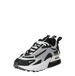 Nike Sportswear Rövid szárú sportcipők 'AIR MAX FURYOSA NRG'  fekete / ezüst / fehér