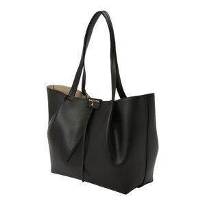 PATRIZIA PEPE Shopper táska 'New Cuoio'  fekete