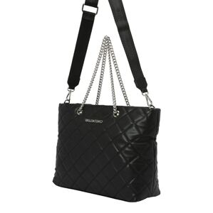 VALENTINO Shopper táska 'OCARINA'  fekete / ezüst