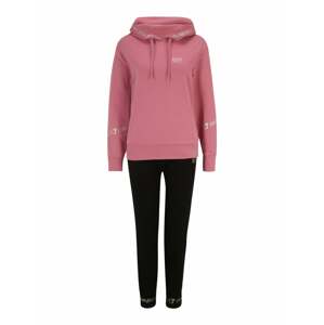 EA7 Emporio Armani Jogging ruhák  rózsaszín / fekete / fehér