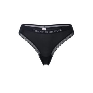 Tommy Hilfiger Underwear String bugyik  világosszürke / fekete