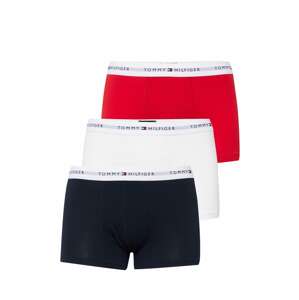 Tommy Hilfiger Underwear Boxeralsók 'Essential'  tengerészkék / piros / fehér / tojáshéj