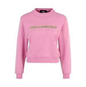 Karl Lagerfeld Tréning póló  sárga / rózsaszín