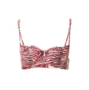Hunkemöller Bikini felső 'Brazil'  bogyó / pasztell-rózsaszín / piros