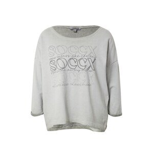 Soccx Tréning póló  menta / fekete / ezüst