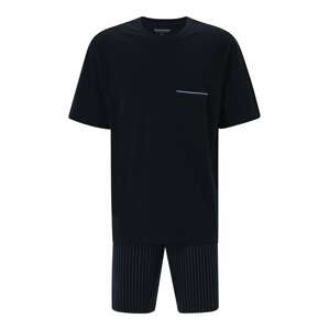 SCHIESSER Rövid pizsama  tengerészkék / azúr