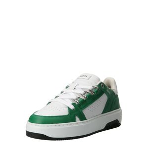 Nubikk Rövid szárú edzőcipők 'Buxton'  smaragd / fehér