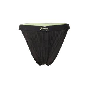 Tommy Jeans Bikini nadrágok  világoszöld / fekete