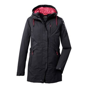 KILLTEC Kültéri kabátok  antracit / neon-rózsaszín / rikító piros
