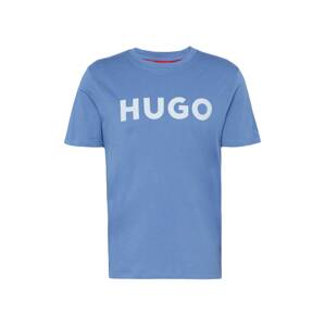 HUGO Póló 'Dulivio'  kék / fehér