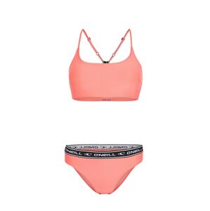 O'NEILL Sport bikini  őszibarack / rózsaszín / fekete / fehér