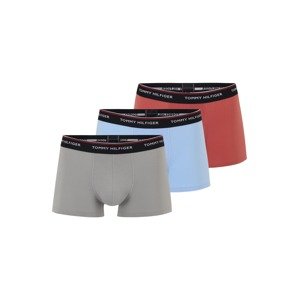 Tommy Hilfiger Underwear Boxeralsók  világoskék / szürke / pasztellpiros / fekete