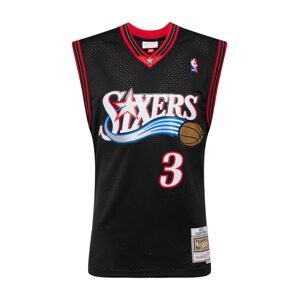 Mitchell & Ness Póló 'Philadelphia 76ers Allen Iverson'  kék / piros / fekete / fehér